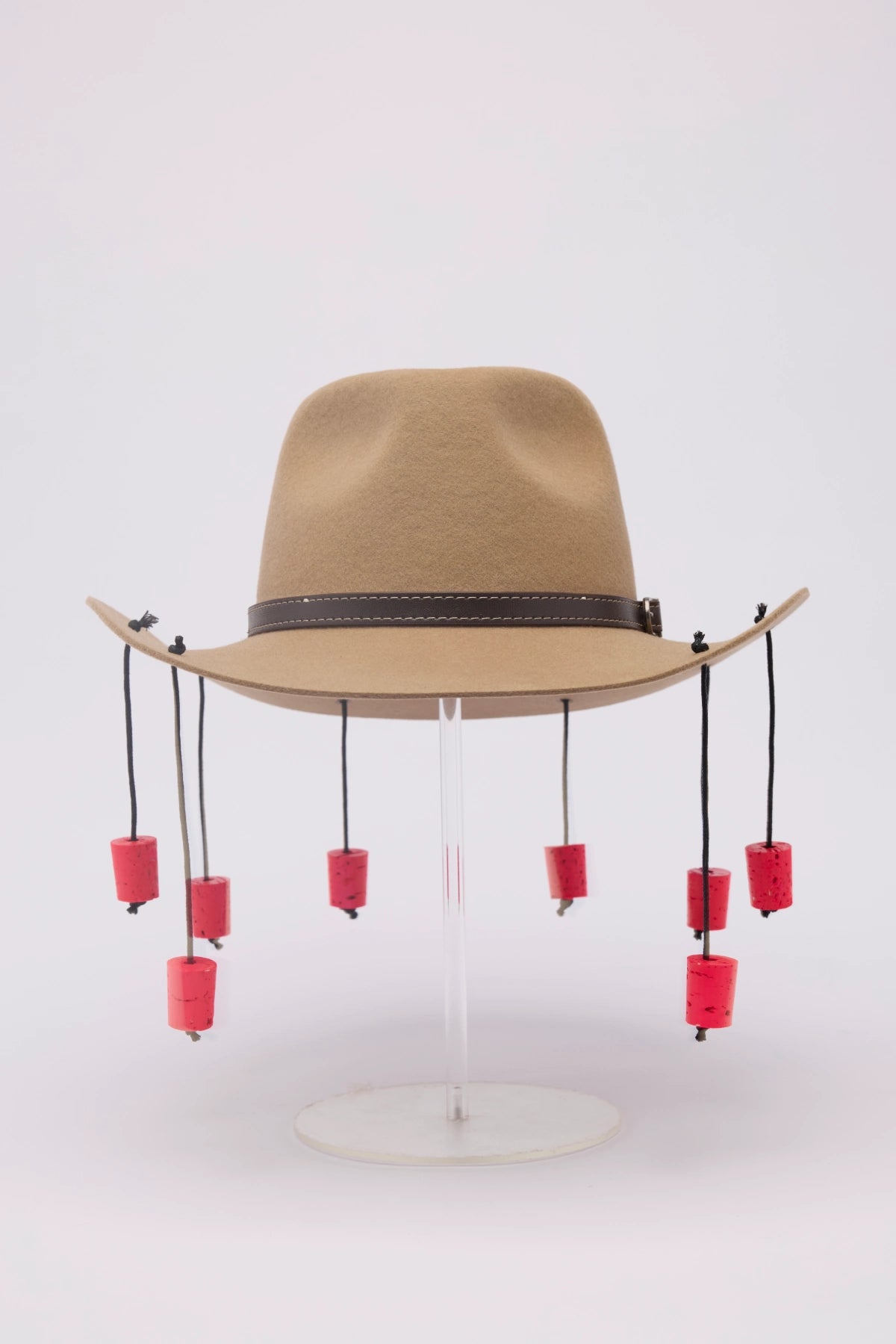 The Basic Bushman – Tan | Fluoro Pink Cork