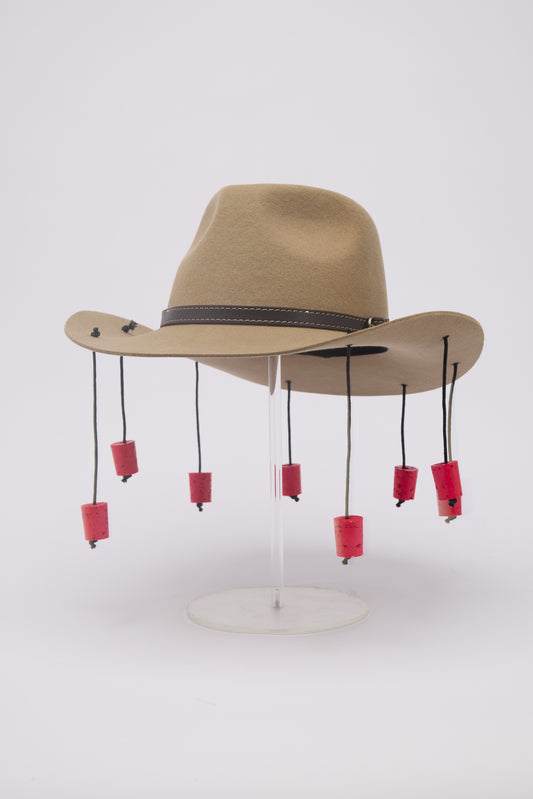 The Basic Bushman – Tan | Fluoro Pink Cork