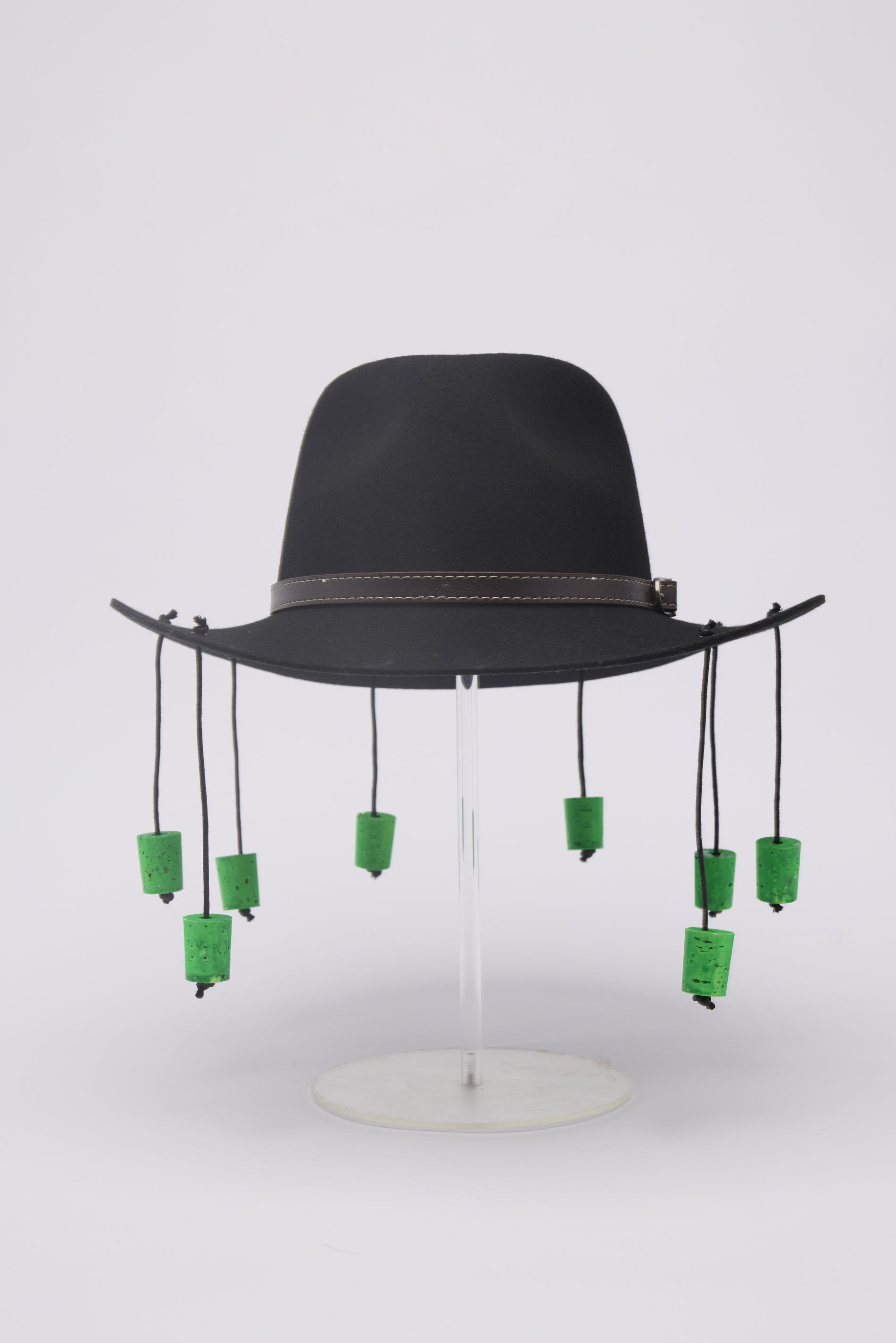 The Basic Bushman – Black | Fluoro Green Cork