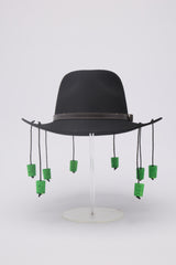 The Basic Bushman – Black | Fluoro Green Cork
