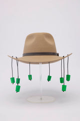 The Basic Bushman – Tan | Fluoro Green Cork