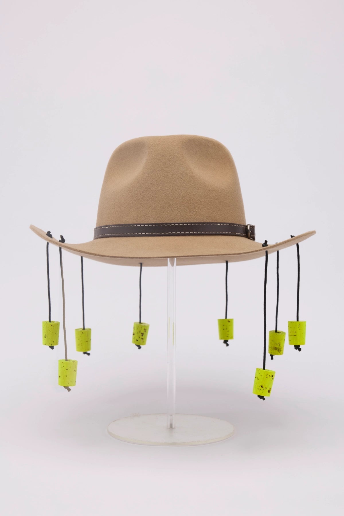 The Basic Bushman – Tan | Fluoro Yellow Cork