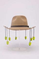 The Basic Bushman – Tan | Fluoro Yellow Cork