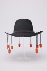 The Basic Bushman – Black | Fluoro Orange Cork