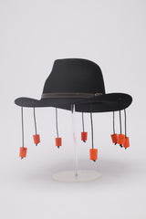 The Basic Bushman – Black | Fluoro Orange Cork